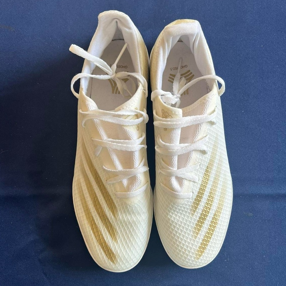 White & Gold color Sneakers